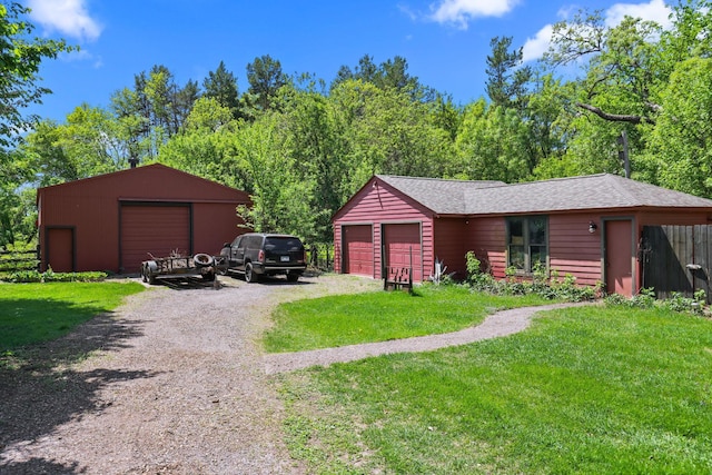 3375 Stark Rd NE, Cambridge Twp, MN 55008 - view of detached garage