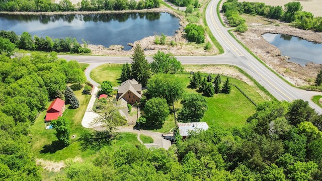 3375 Stark Rd NE, Cambridge Twp, MN 55008 - drone / aerial view of a nearby body of water
