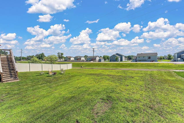 1106 Maplewood Ave SW, Isanti, MN 55040 - view of yard with stairs