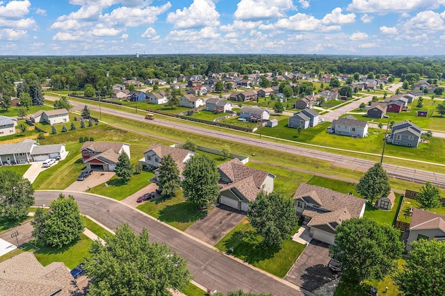 1106 Maplewood Ave SW, Isanti, MN 55040 - aerial perspective of suburban area