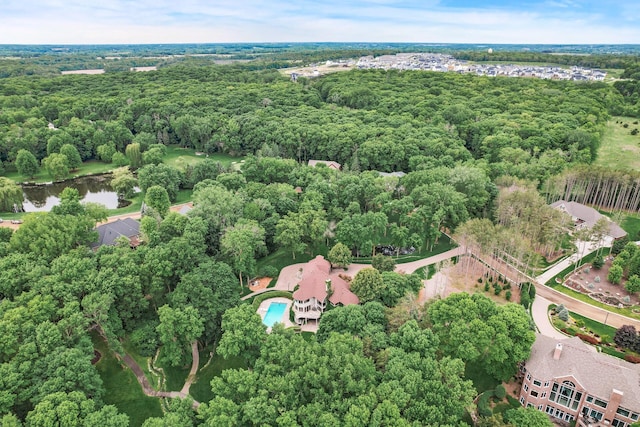4325 Trillium Ln W, Minnetrista, MN 55364 - aerial view of a forest and a large body of water