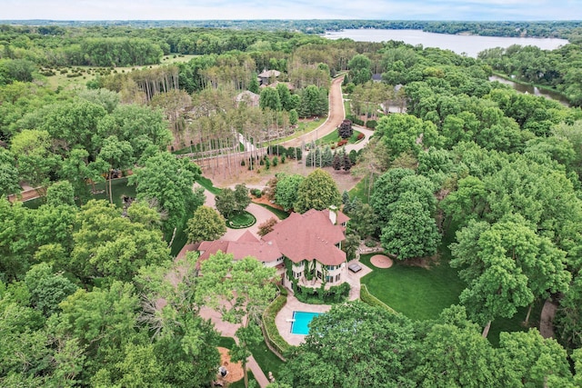 4325 Trillium Ln W, Minnetrista, MN 55364 - aerial view of property and surrounding area with a large body of water and a forest