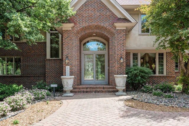4325 Trillium Ln W, Minnetrista, MN 55364 - entrance to property with brick siding and stucco siding