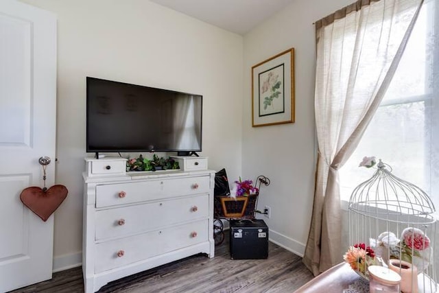2085 Queens Ave S, Lakeland, MN 55043 - bedroom with baseboards, wood finished floors, and multiple windows