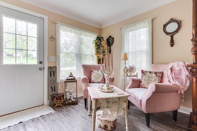 2085 Queens Ave S, Lakeland, MN 55043 - sitting room with wood finished floors