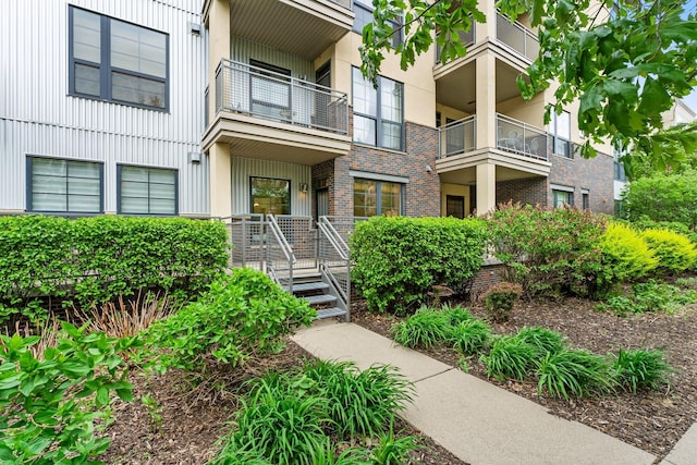 2565 Franklin Ave Unit 109, Saint Paul, MN 55114 - view of exterior entry featuring brick siding