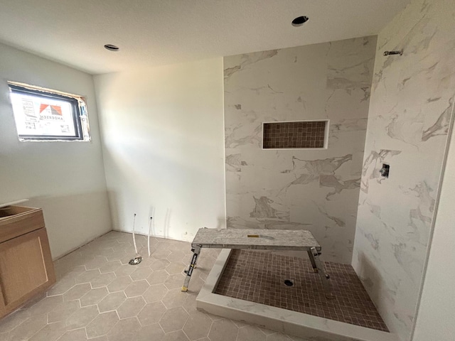 6200 Harkness Alcove S, Cottage Grove, MN 55016 - bathroom with a marble finish shower and vanity