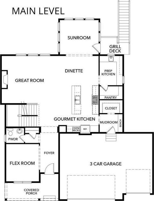 6200 Harkness Alcove S, Cottage Grove, MN 55016 - view of home floor plan