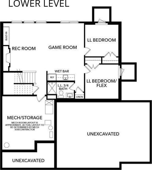 6200 Harkness Alcove S, Cottage Grove, MN 55016 - view of home floor plan