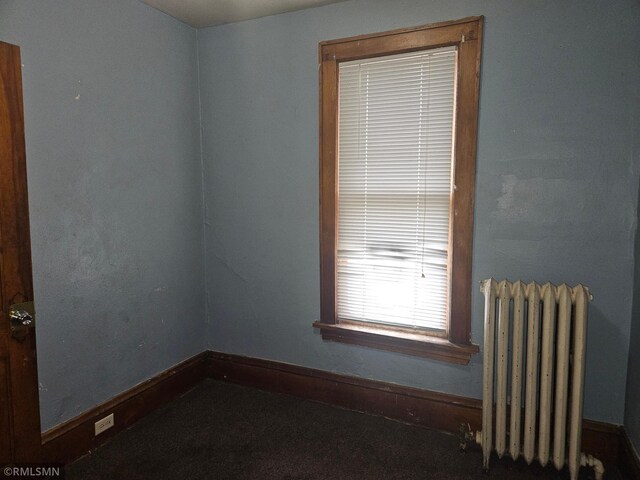 414 33rd Ave N, Minneapolis, MN 55412 - spare room featuring radiator heating unit