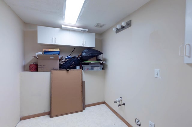 view of storage room