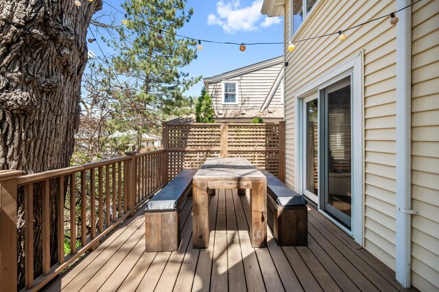 view of deck