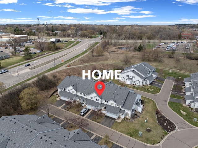 drone / aerial view