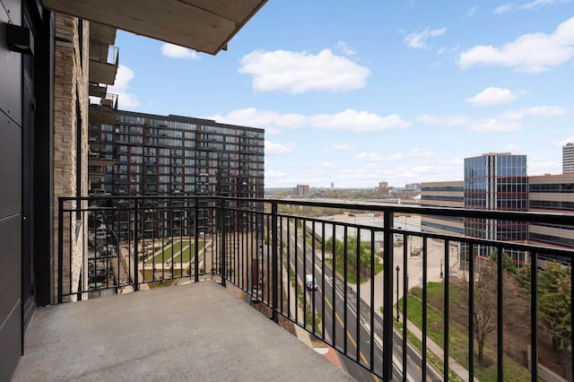 1240 2nd St Unit 701, Minneapolis, MN 55415 - balcony featuring a view of city