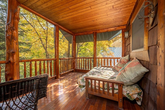 51641 Edgewater Rd, Spring Lake, MN 56680 - sunroom with healthy amount of natural light