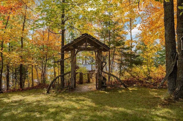 51641 Edgewater Rd, Spring Lake, MN 56680 - view of outbuilding featuring a gazebo