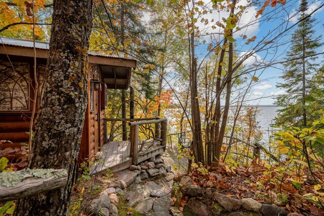 51641 Edgewater Rd, Spring Lake, MN 56680 - view of outdoor structure with a water view