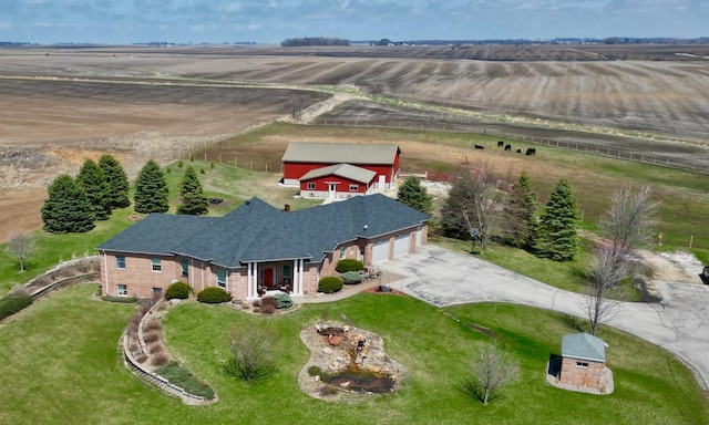 10599 State Highway 56, Beaver Twp, MN 55951 - bird's eye view featuring a rural view
