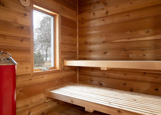 view of sauna / steam room