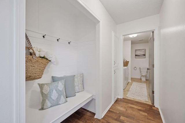 11 6th Ave S, Sartell, MN 56377 - mudroom featuring dark wood-style floors and baseboards