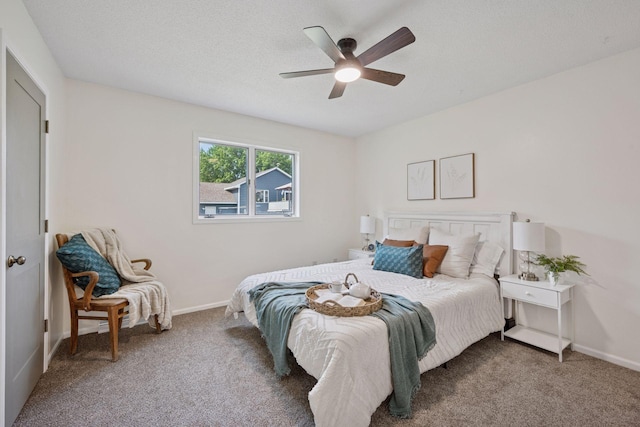 11 6th Ave S, Sartell, MN 56377 - carpeted bedroom with baseboards and ceiling fan
