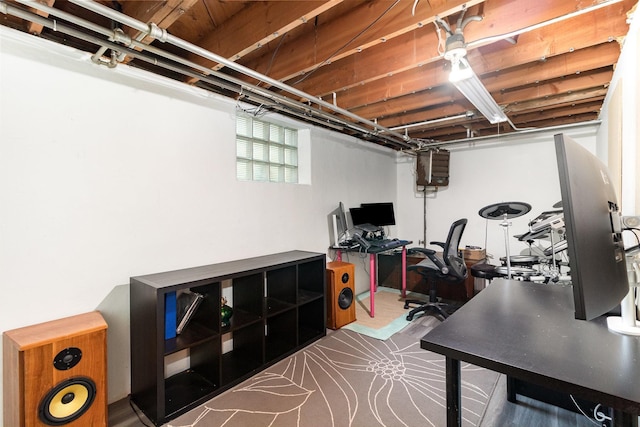 view of office