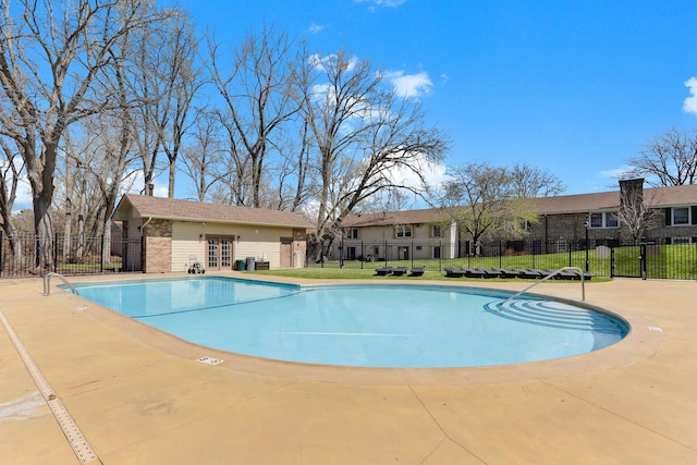 4566 Cedar Lake Rd S Unit 3, Saint Louis Park, MN 55416 - community pool featuring french doors and a patio