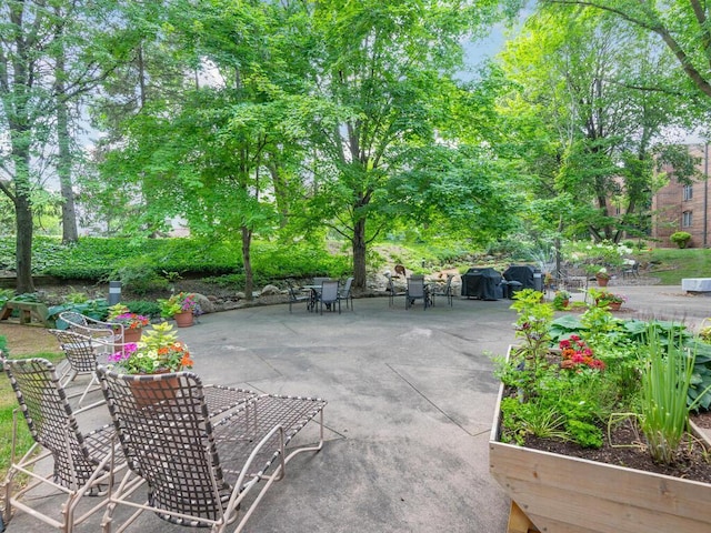5501 Dewey Hill Rd Unit 233, Edina, MN 55439 - view of patio / terrace with outdoor dining area