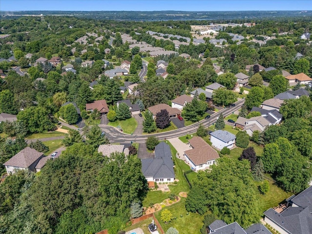 2228 White Pine Ct, Hudson, WI 54016 - aerial overview of property's location with nearby suburban area