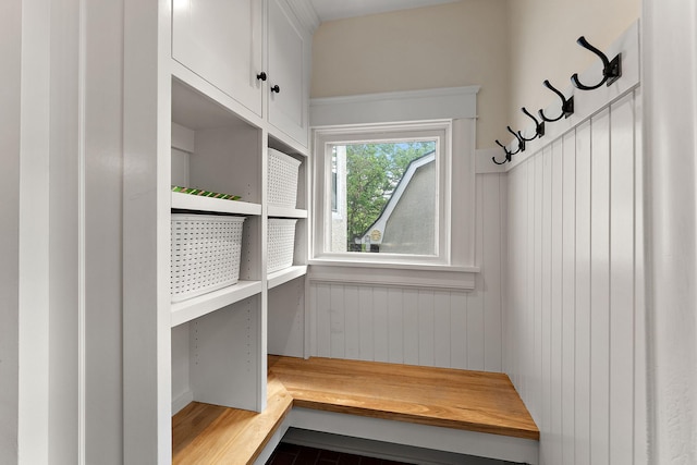 5224 17th Ave S, Minneapolis, MN 55417 - mudroom with wood walls