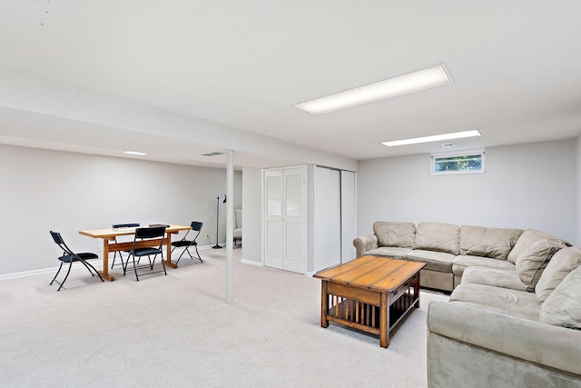 5224 17th Ave S, Minneapolis, MN 55417 - living area with light colored carpet and baseboards