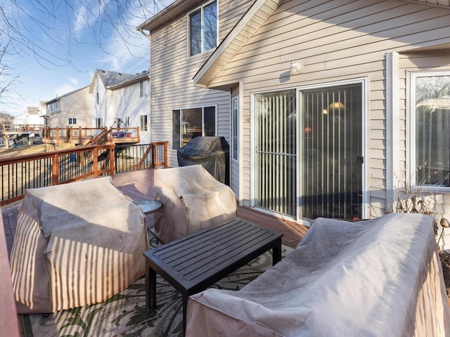 2052 Wilhelm Ct, Shakopee, MN 55379 - deck featuring a grill