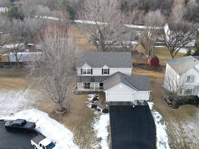 2052 Wilhelm Ct, Shakopee, MN 55379 - view of snowy aerial view