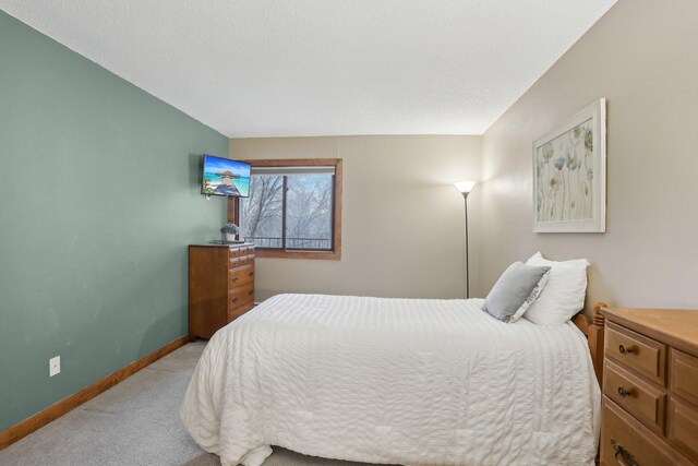 3850 Plymouth Blvd Unit 318, Plymouth, MN 55446 - bedroom with baseboards and light colored carpet