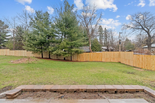 view of yard