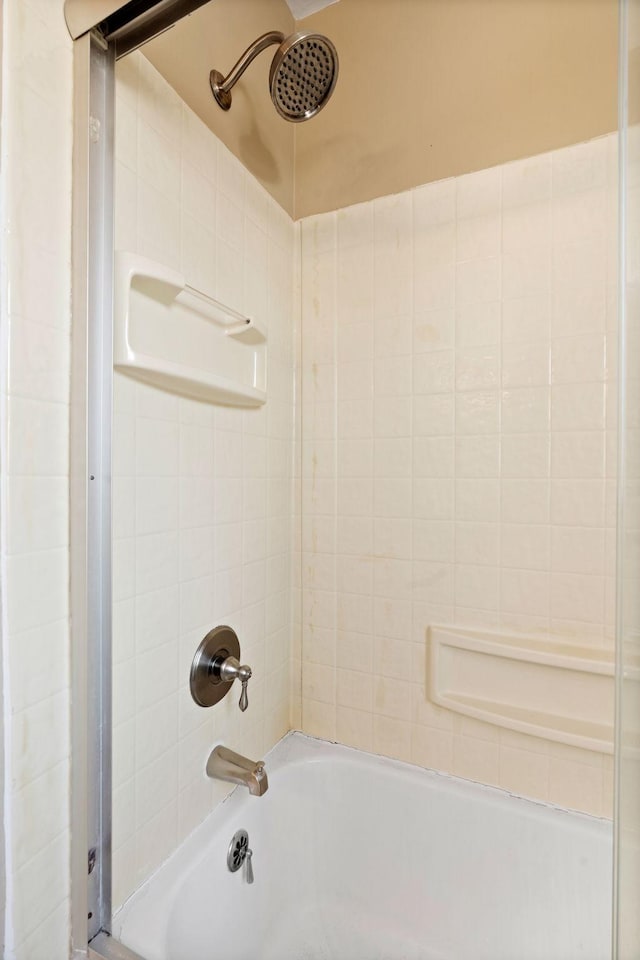 full bathroom with  shower combination