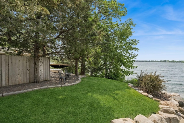 11831 Gulden Ave NW, Maple Lake, MN 55358 - view of yard featuring a water view