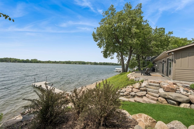 11831 Gulden Ave NW, Maple Lake, MN 55358 - water view with a dock