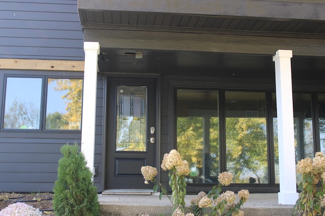 view of property entrance