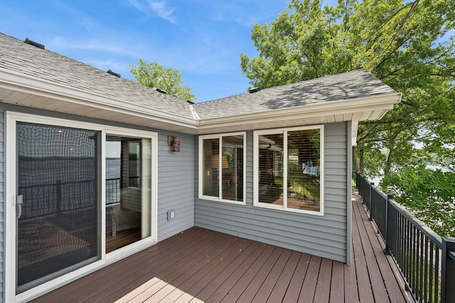 11847 Gulden Ave NW, Maple Lake, MN 55358 - view of wooden deck