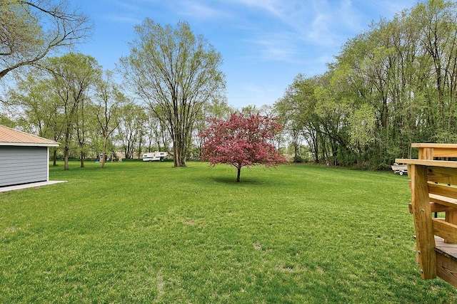 423 State St E, Grey Eagle, MN 56336 - view of yard