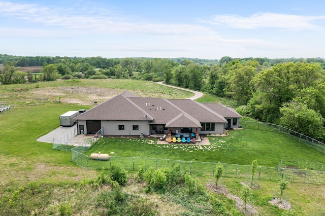 1116 County Road 46, Clearwater, MN 55320 - overview of rural landscape