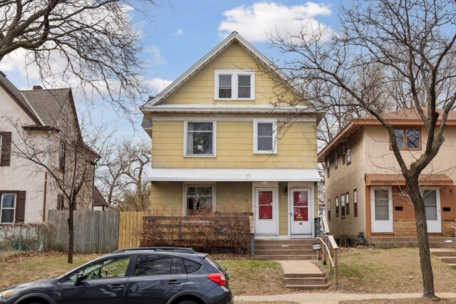 650 Pierce St NE, Minneapolis, MN 55413 - traditional style home with fence
