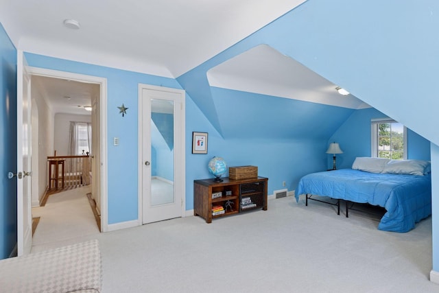 1804 Pinehurst Ave, Saint Paul, MN 55116 - bedroom with carpet flooring and vaulted ceiling
