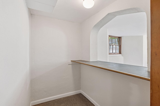 1804 Pinehurst Ave, Saint Paul, MN 55116 - walk in closet with carpet and arched walkways