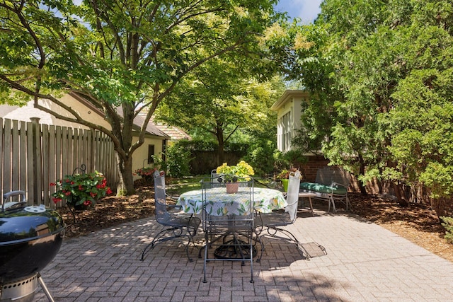 1804 Pinehurst Ave, Saint Paul, MN 55116 - view of patio / terrace featuring outdoor dining space