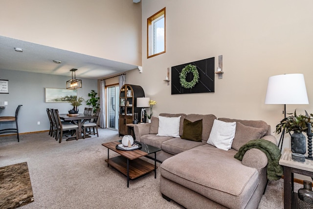 3831 232nd Ave NW Unit 105, Saint Francis, MN 55070 - carpeted living room with baseboards