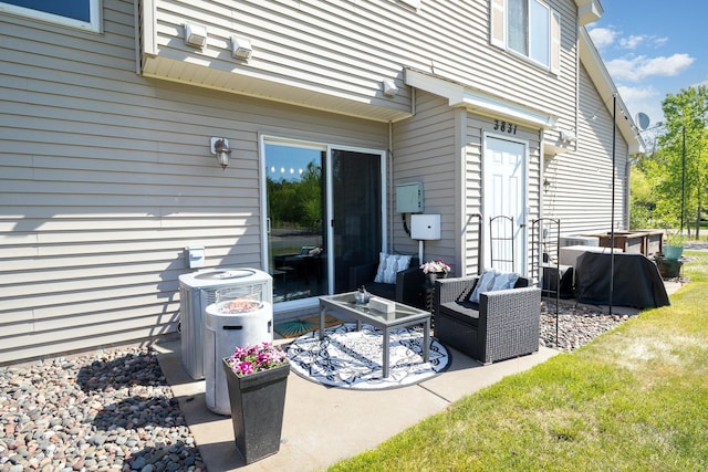 3831 232nd Ave NW Unit 105, Saint Francis, MN 55070 - view of patio with outdoor lounge area
