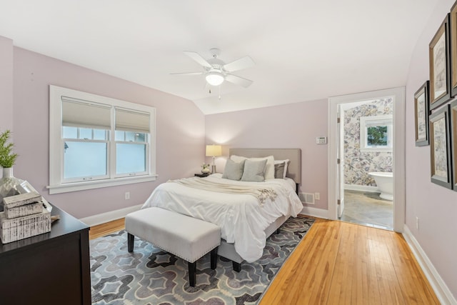 2736 Chowen Ave S, Minneapolis, MN 55416 - bedroom featuring baseboards, multiple windows, wood finished floors, and visible vents