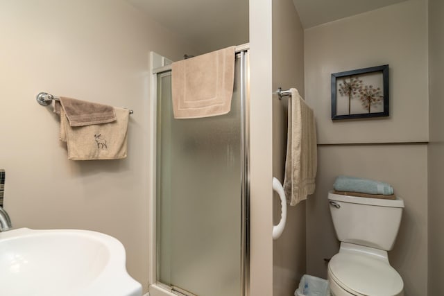 1001 Alexander St, Crookston, MN 56716 - full bath with a stall shower and toilet